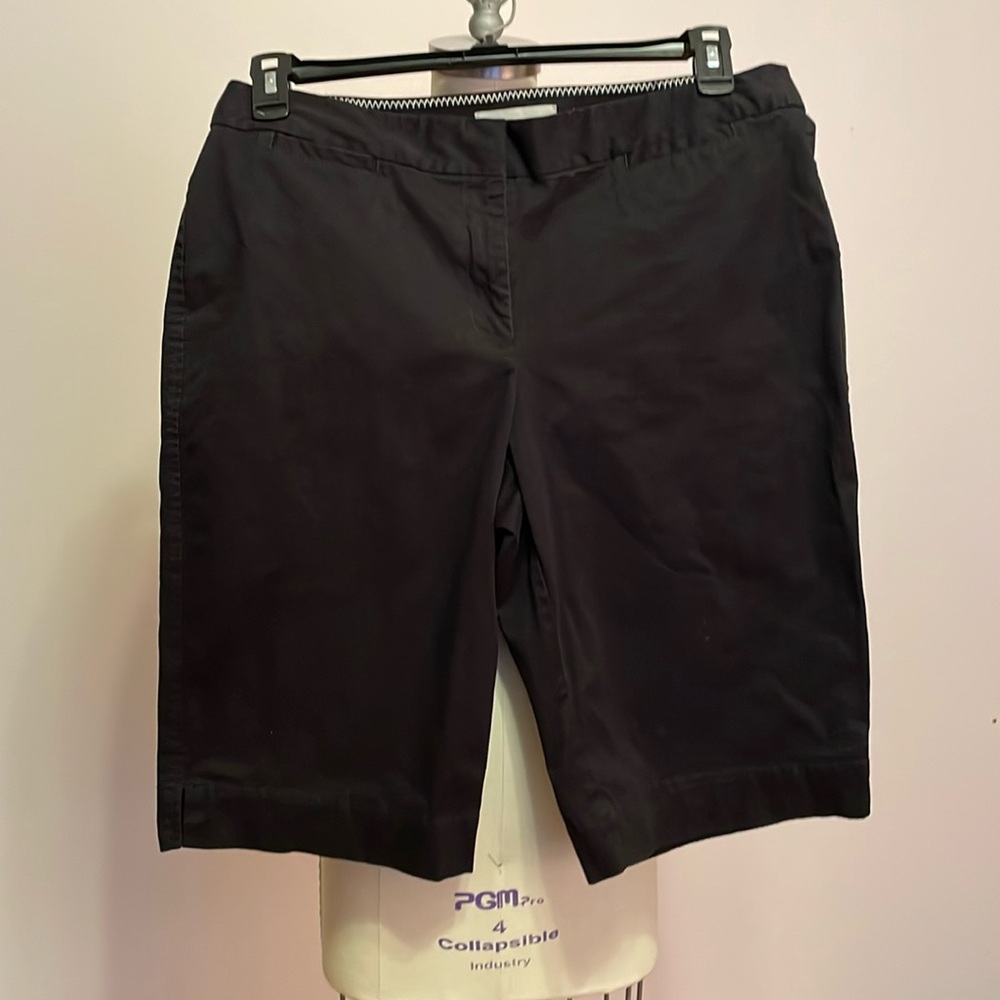 Women’s Black Shorts Liz Claiborne Sz 14
